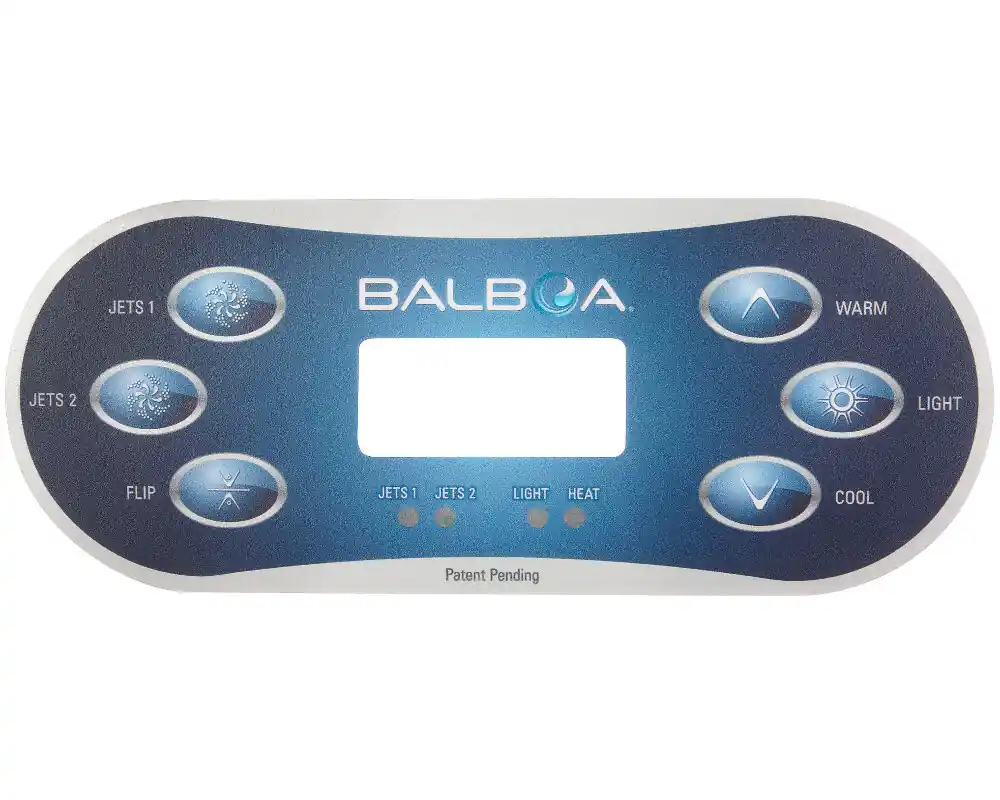 Balboa TP600 Panel - JETS 1, JETS 2, FLIP, WARM, LIGHT, COOL (50056) Jetzt Bestellen
