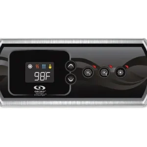 Must-Have Gecko IN.K330 Panel / Display - Pumpe 1, Pumpe 2, Licht, Temperatur hoch, Temperatur runter