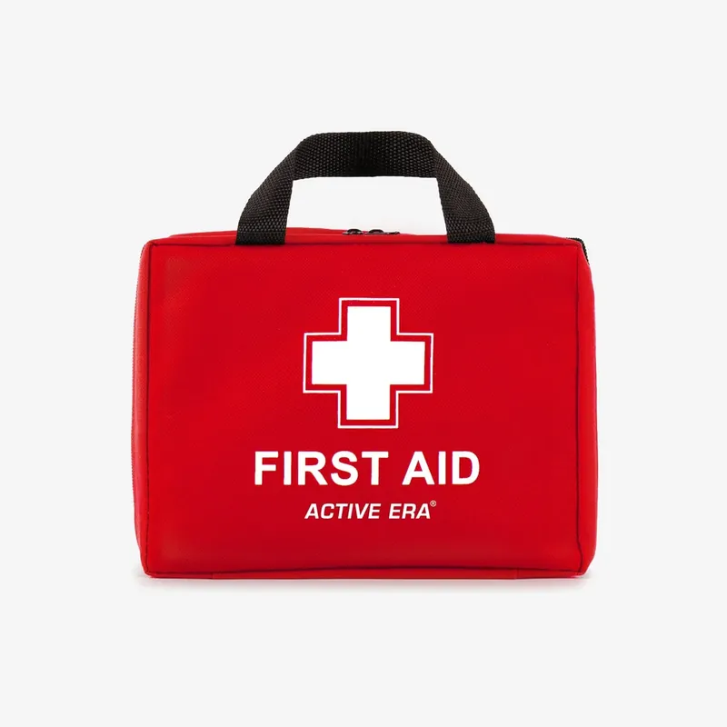Nur Heute 90 Piece Premium First Aid Kit Bag - Red