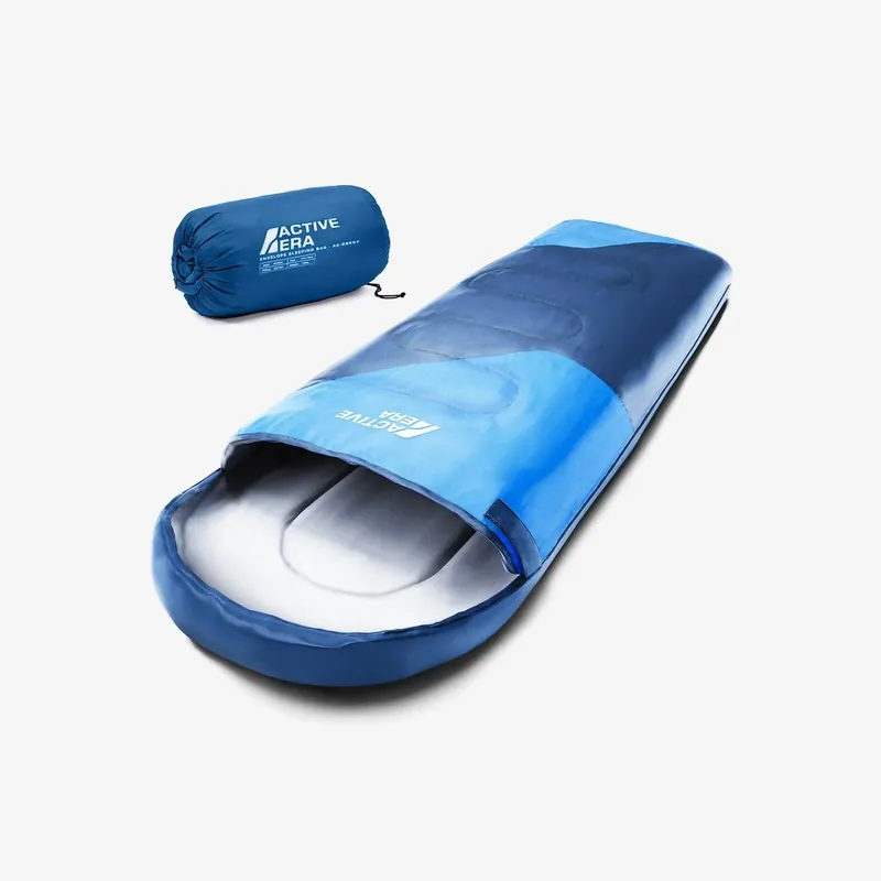 Premium Waterproof Lightweight Sleeping Bag - Blue - 3-4 Seasons Bestseller