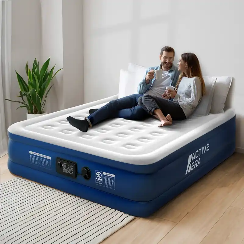Bestpreis King Size Comfort Lite Air Bed – Grey/Navy