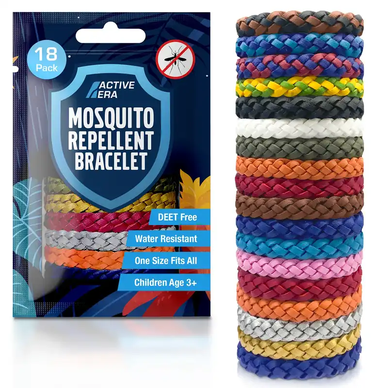 Explorer Mosquito Repellent Bands - 18 Pack with Assorted Colours Expressversand