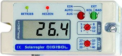 Neu Im Sortiment Digisol Solarregler mit digitaler Anzeige