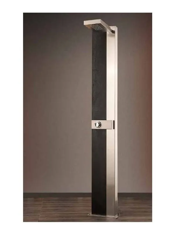 Sonderaktion Ideal Eichenwald - Modell 70 Solardusche TONGA V2A / ALU