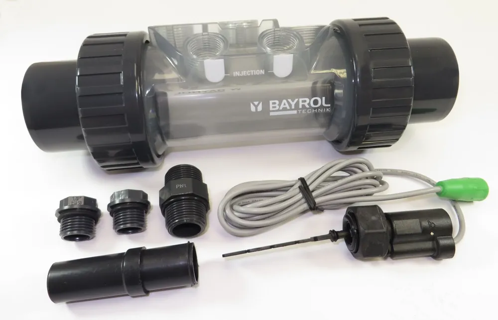 Neu Option für Bayrol Automatic Produktreihe - Kit Smart&Easy Connector Flow (Automatic pH / Automatic Cl/pH)