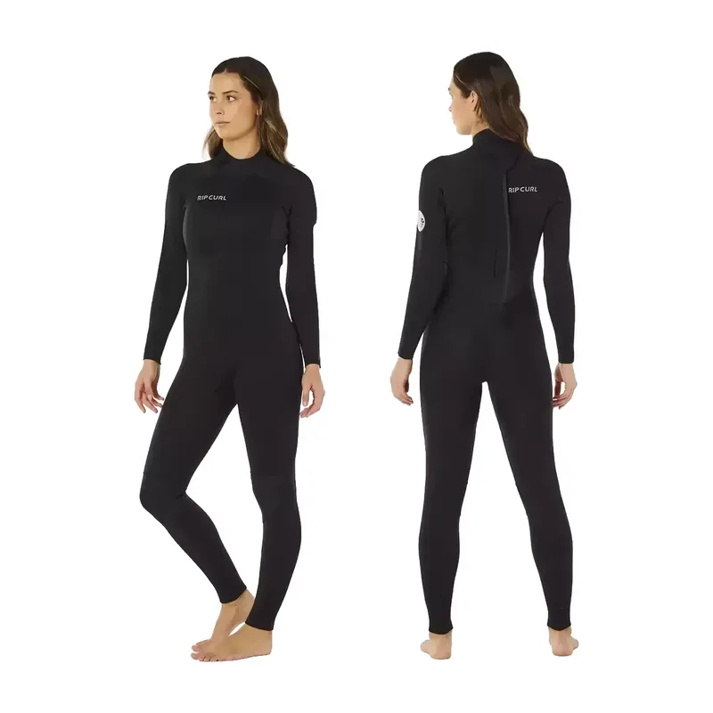 Beliebt Rip Curl Trad Flat Lock Back Zip 3/2mm Damen Black Neoprenanzug