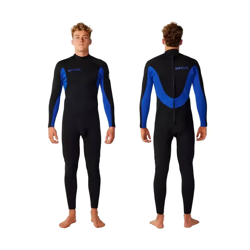 Neoprenanzug Rip Curl Trad Flat Lock Back Zip 3/2mm Blue Neu