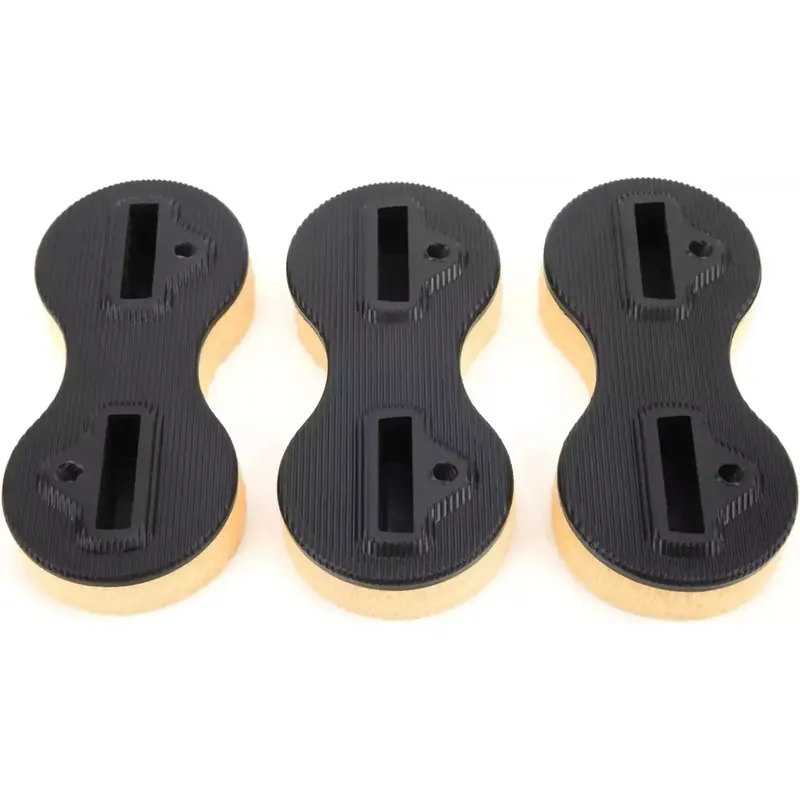 3er-Sets M-Fins Dual Tab Plugs Black Billig
