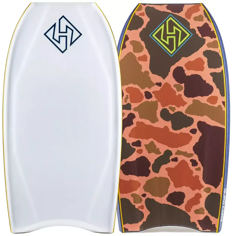Letzte Chance Bodyboard Hubboards Hubb Edition Quad Core PP Sci-Five Weiß/Camo