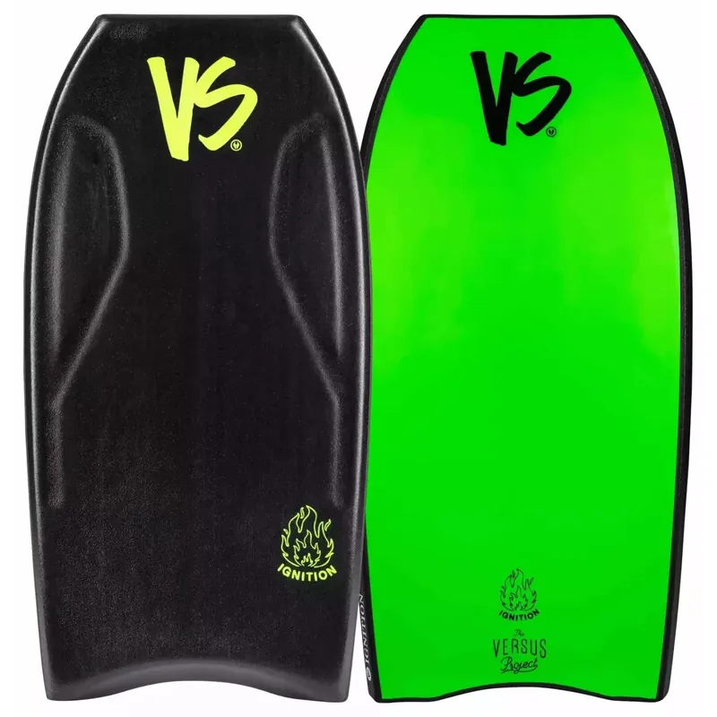 Bodyboard VERSUS Ignition Black/Bright Green Must-Have