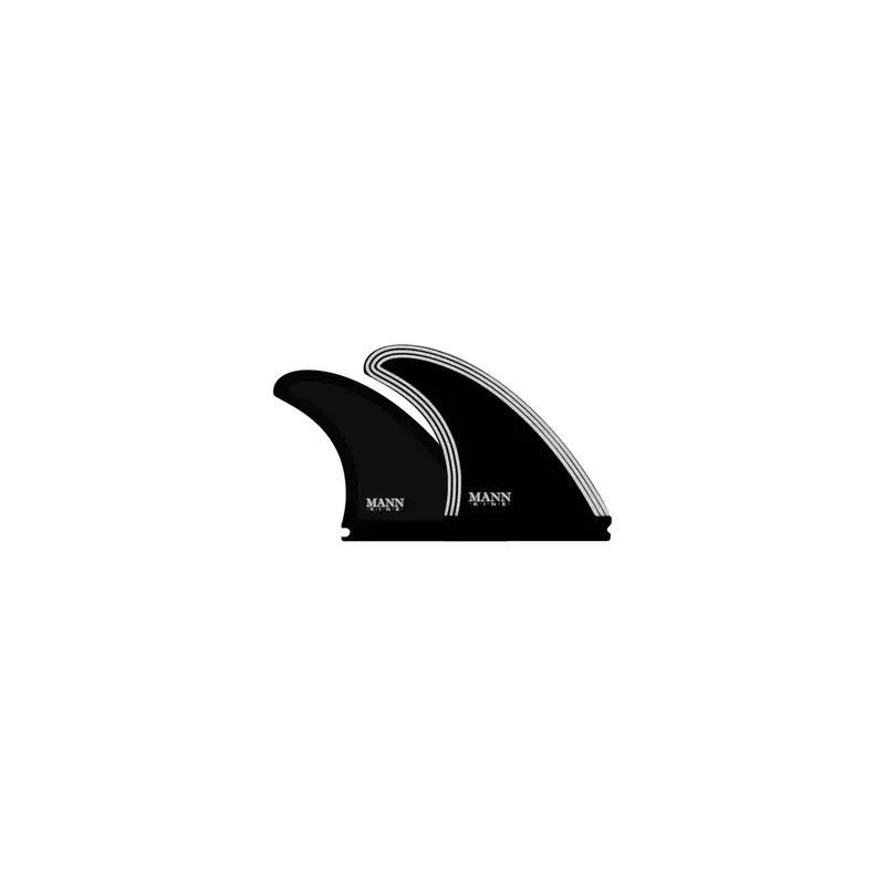 Angebot FIREWIRE Manncave 5 fin set Finnen Black/White