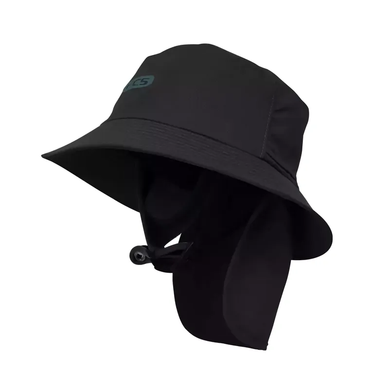 Geprüft Hut FCS Surf Bucket Hat Black/Teal
