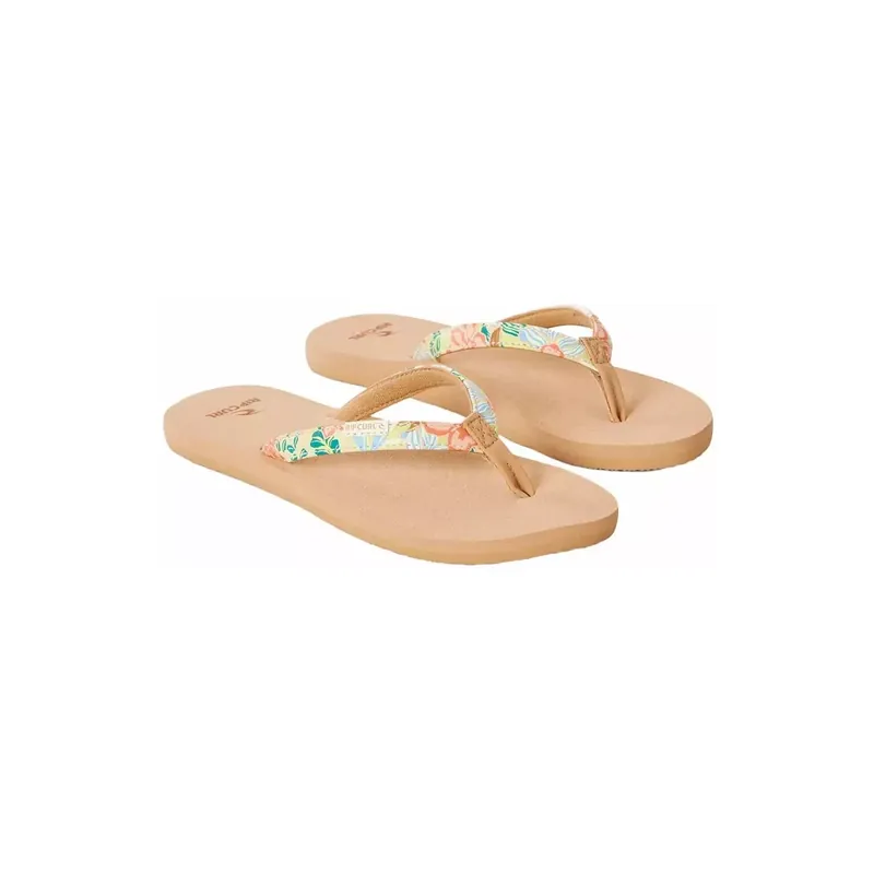 Nur Für Kurze Zeit Flip-flops Rip Curl FREEDOM BLOOM OPEN TOE Light Orange