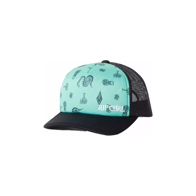 Mütze Rip Curl WEEKEND TRUCKER ­ BOY WASHED AQUA Expressversand