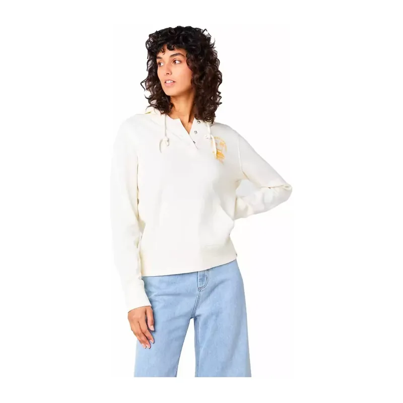 Aktuell Sweatshirt Rip Curl REENTRY HOODIE Bone