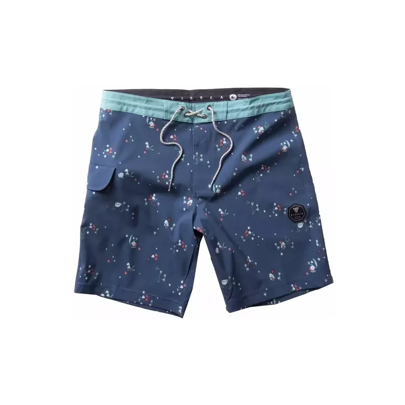 Badehose Vissla Slow Rider 18.5" Denim Rabatt