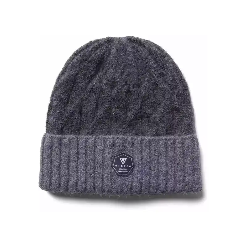 Mütze Vissla Caverns Charcoal Heather Günstig
