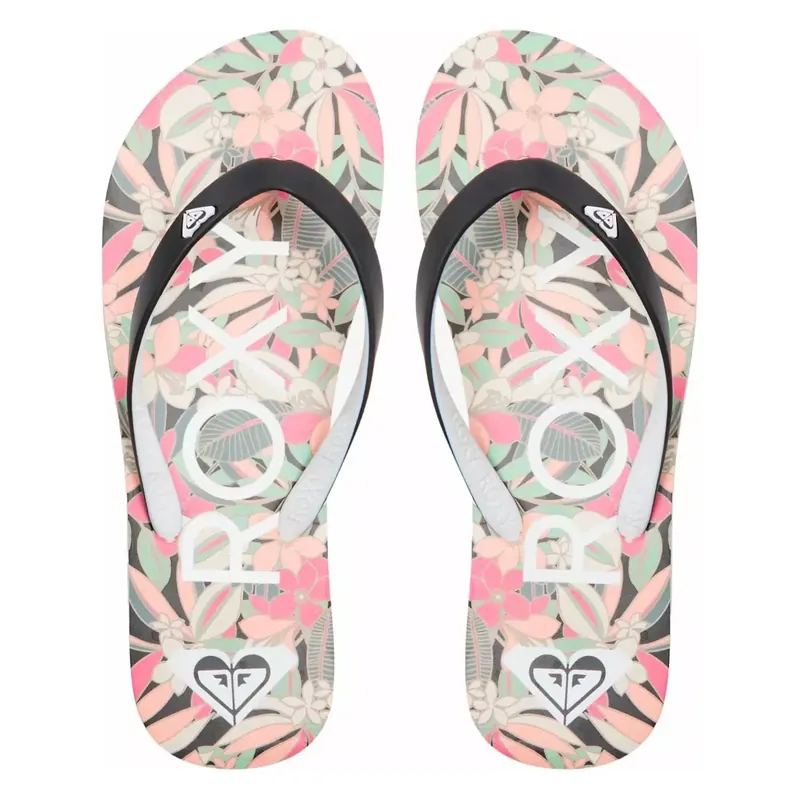 Bestpreis Flip-Flops Roxy tahiti Black/Pink/Soft Lime