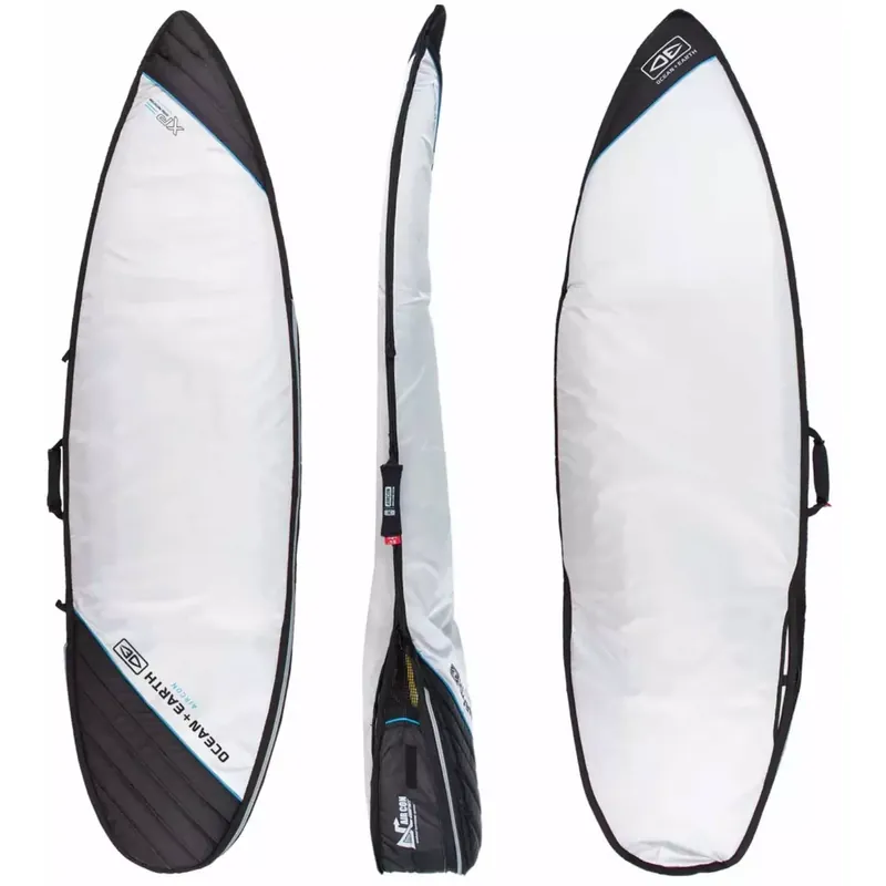 Versand Am Gleichen Tag boardbag Ocean & Earth aircon shortboard Silver