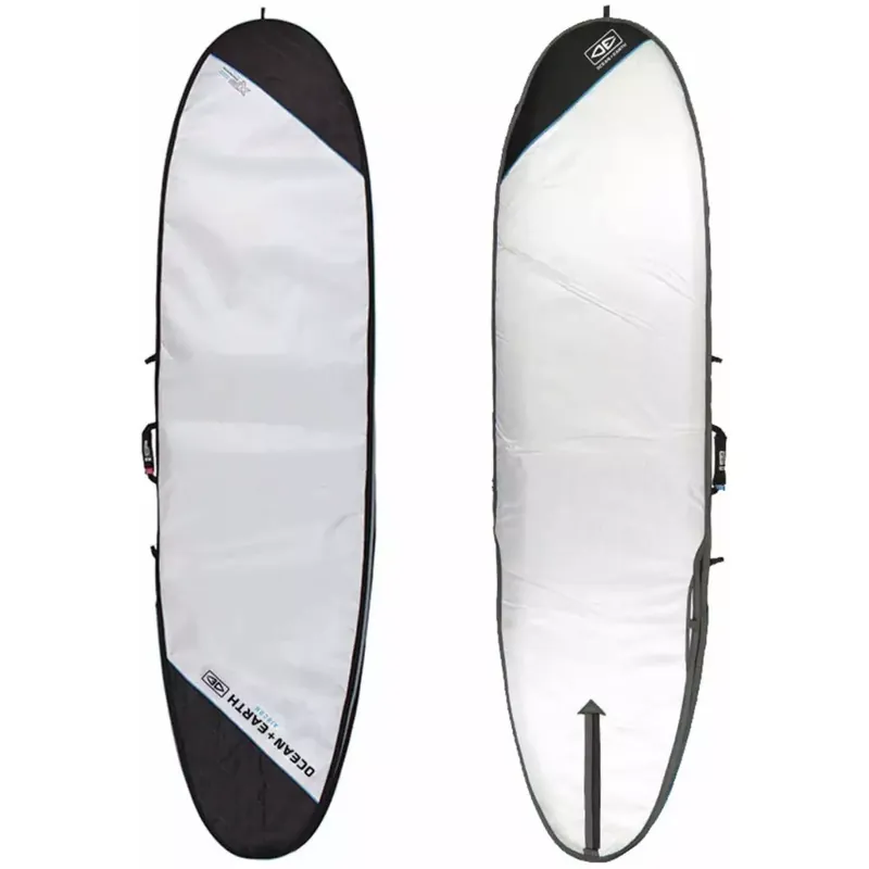 boardbag Ocean & Earth aircon Longboard Silver Super-Preis