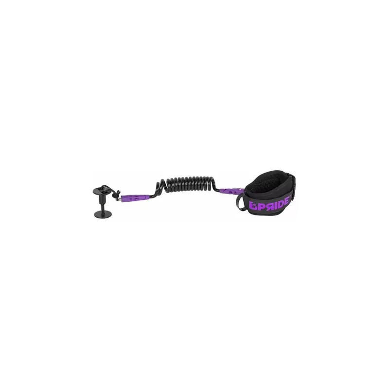 Leash für Bodyboard Pride Stretchfit biceps Purple 8mm Billig