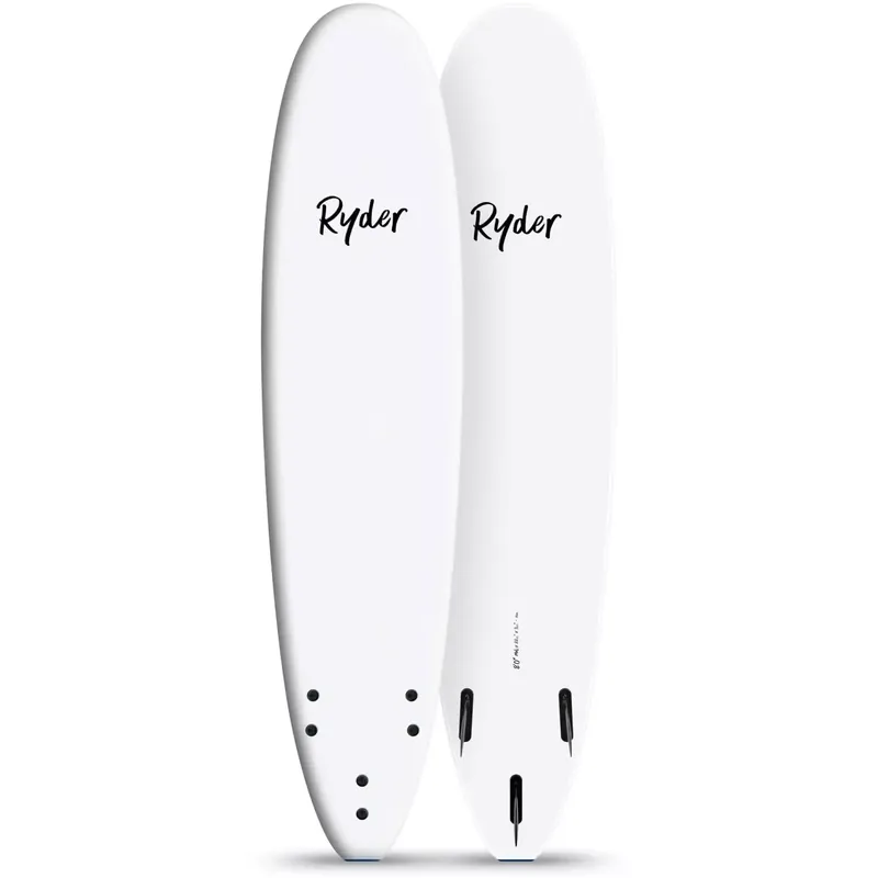 Surfbrett softboard Ryder Mal White Abverkauf