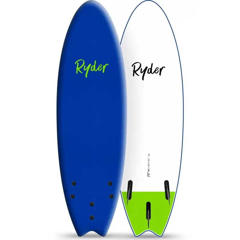 Letzte Chance Surfbrett softboard Ryder Fish Midnight Blue/White
