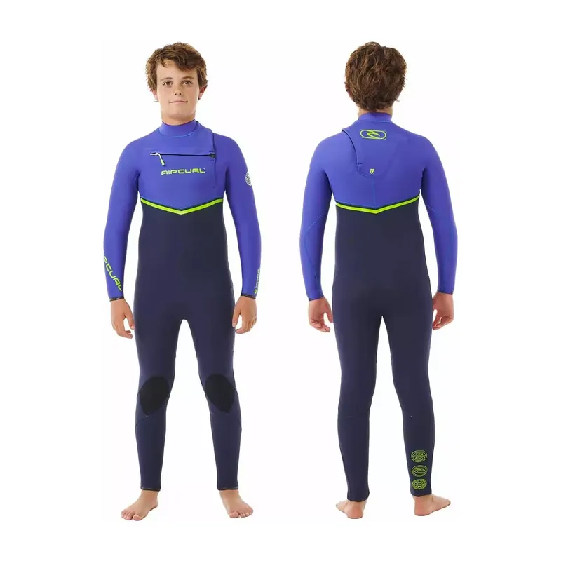 Neue Ware Neoprenanzug Rip Curl Flash Bomb 4/3mm Chest Zip Junior 4Wild Berry