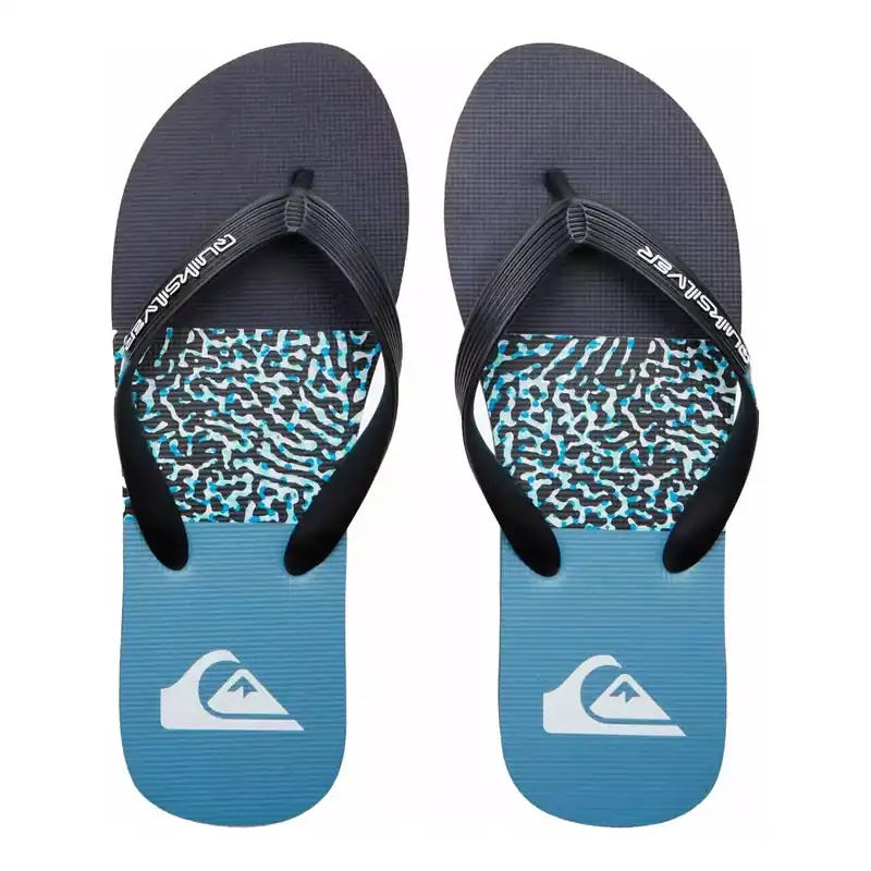Solange Der Vorrat Reicht Flip-Flops Von Quiksilver Molokai Stripe Blue