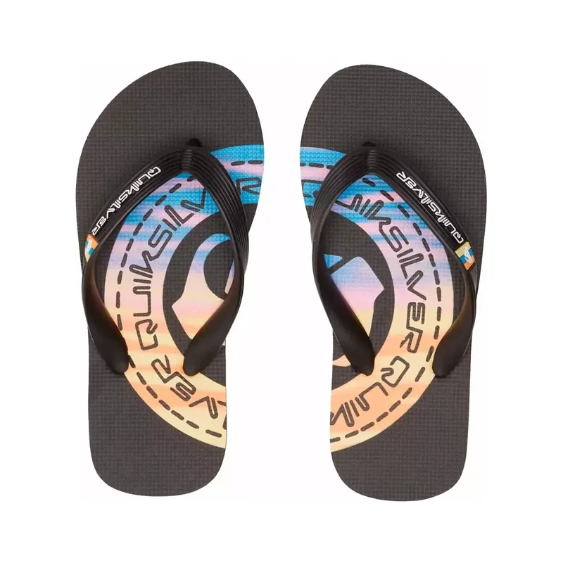Flip-Flops Von Quiksilver Molokai Art Junior black Begrenztes Angebot