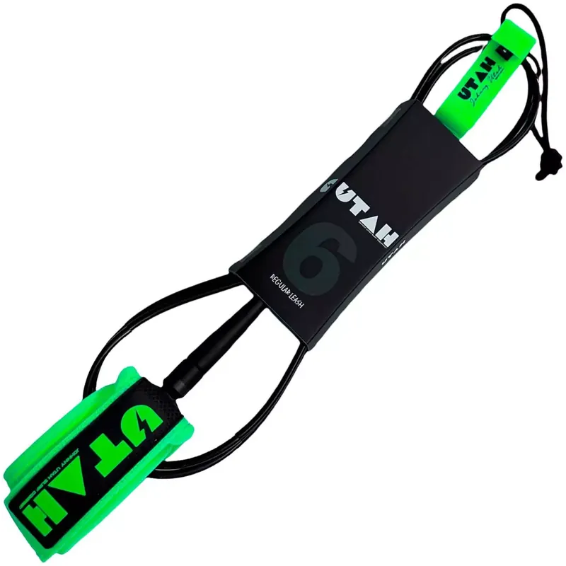 Highlight Utah Regular Super Comp Surf leash Black/Green