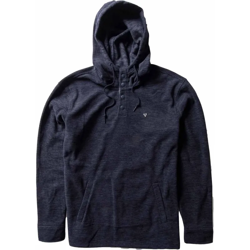Sweatshirt Vissla Eco-Zy Popover Dark Naval Schneller Versand