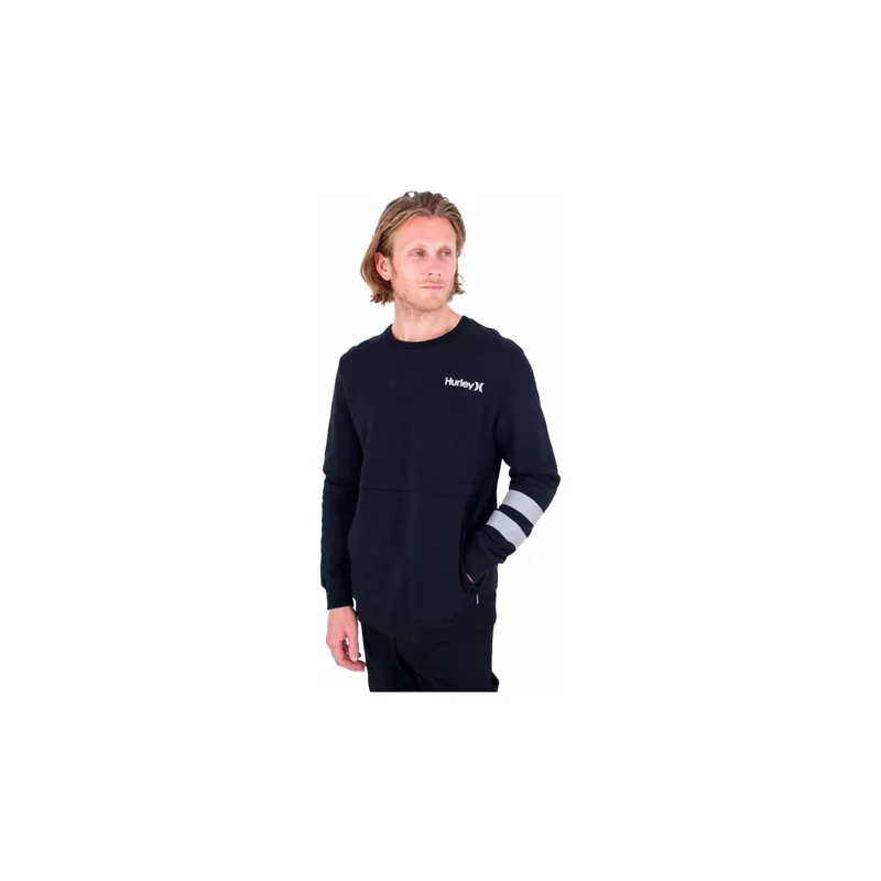 Knallerangebot Sweatshirt Hurley Oceancare crew Black