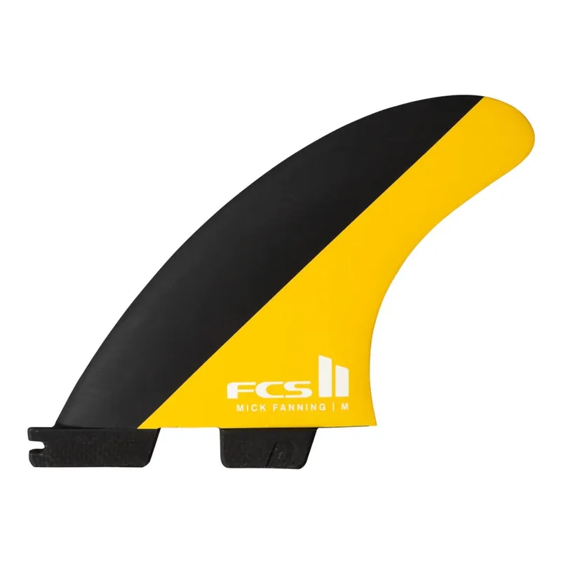 Finnen FCSII Mick Fanning PC Black/Mango Preis Gesenkt