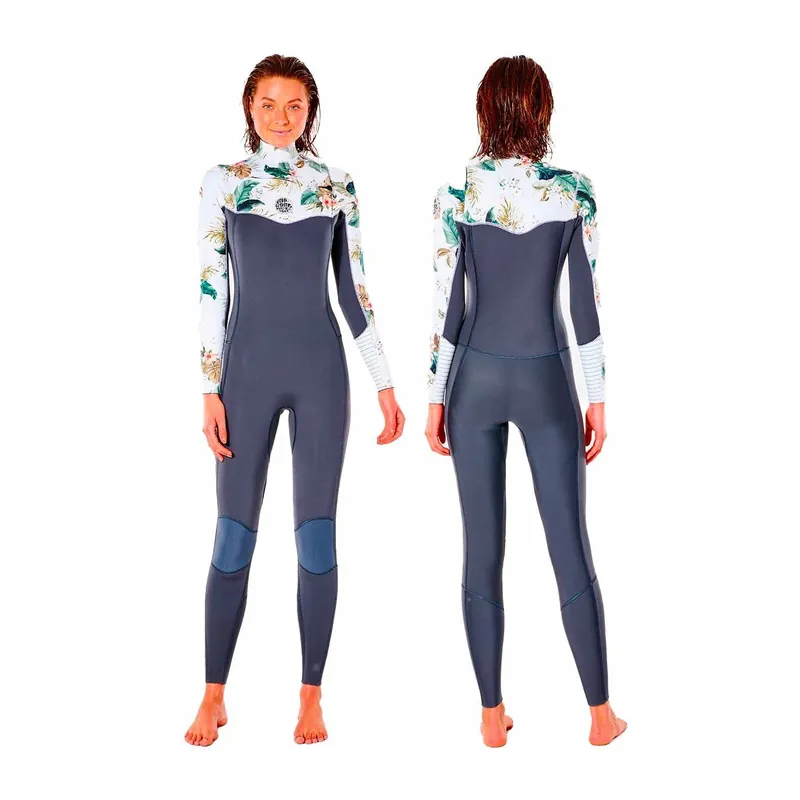 Markenware Neoprenanzug Rip Curl Dawn Patrol 4/3mm Damen CZ Flower
