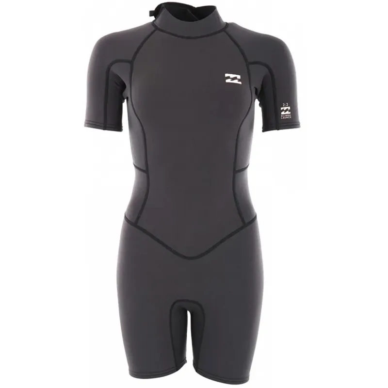 Garantierte Lieferung Neoprenanzug Shorty Billabong Launch Graphite