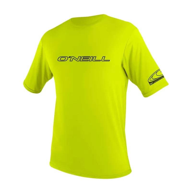 Markenprodukt Tee-Shirt UV ONeill surf Basic-Skins Lime