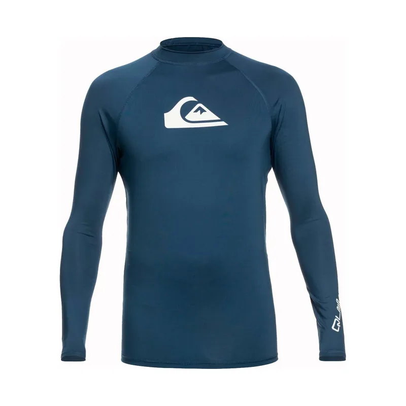 Quiksilver Lycra All Time LS Junior Blue Top-Seller