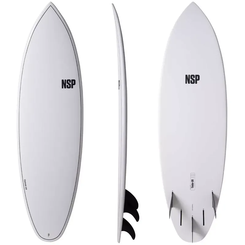 Surfbrett NSP Tinder Element White Top-Seller