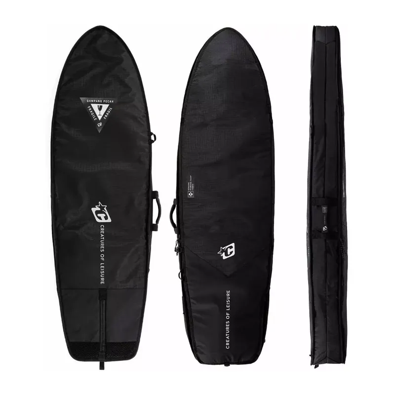 Neuheit Boardbag Creatures Dual Fish DT2.0 Black Silver