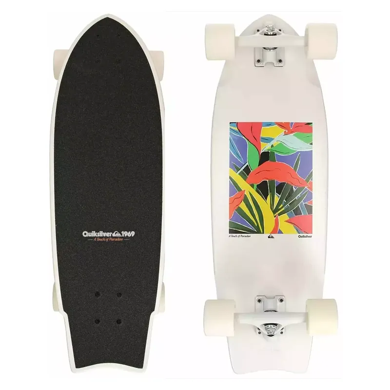 Skateboard cruiser Quiksilver Top Finale Aktion