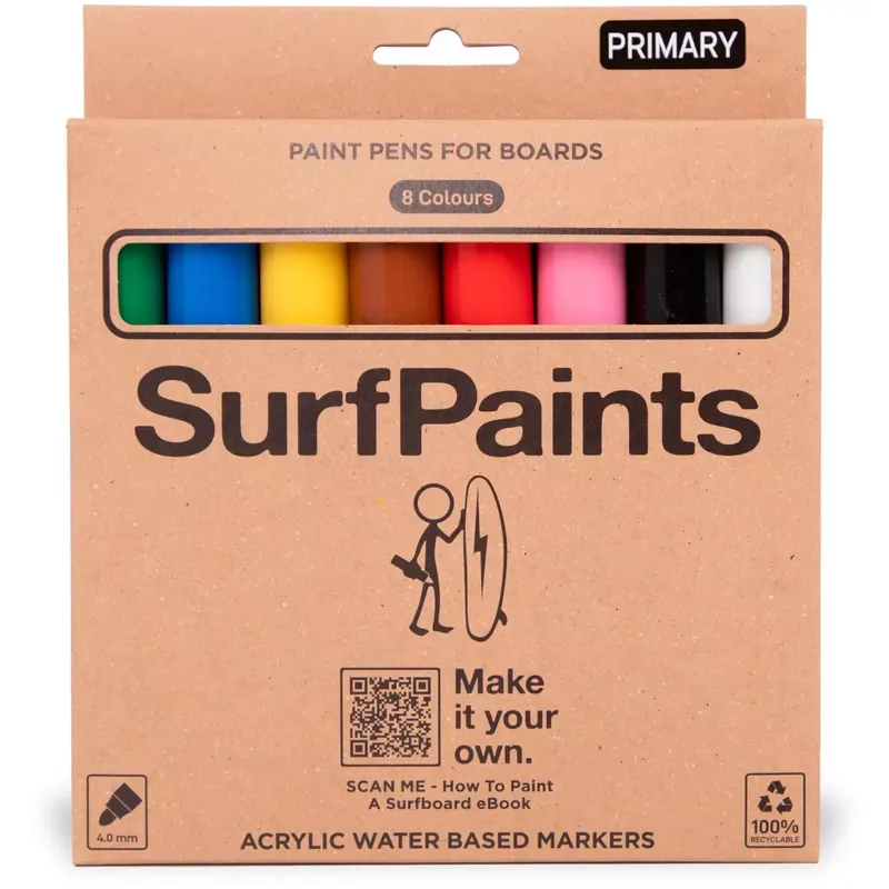 Surfbrettfarben SURFPAINTS Primary Preis Gesenkt