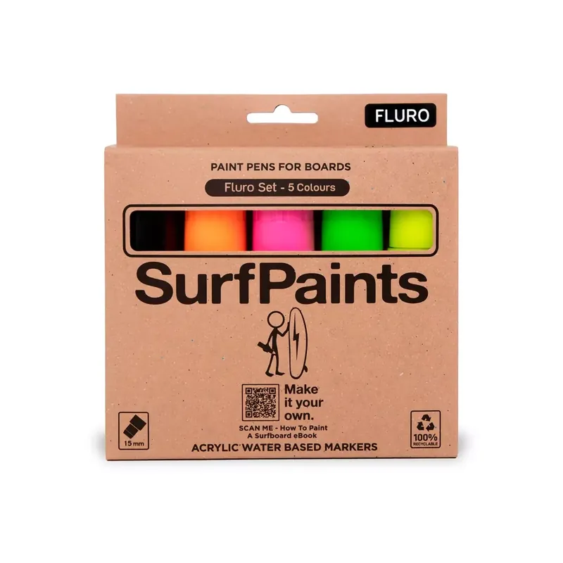 Surfbrettfarben SURFPAINTS Fluro Beliebt