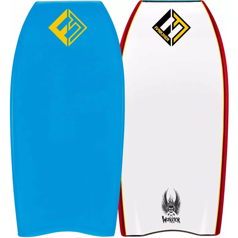 Bodyboard Funkshen Warrior ZED Core Aztec Blue/White Neu