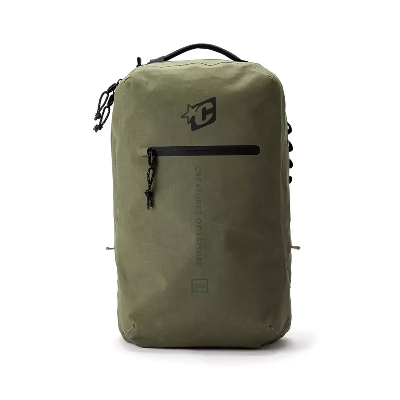 Nur Für Kurze Zeit Creatures Transfer Dry Bag 25L Rucksack Military