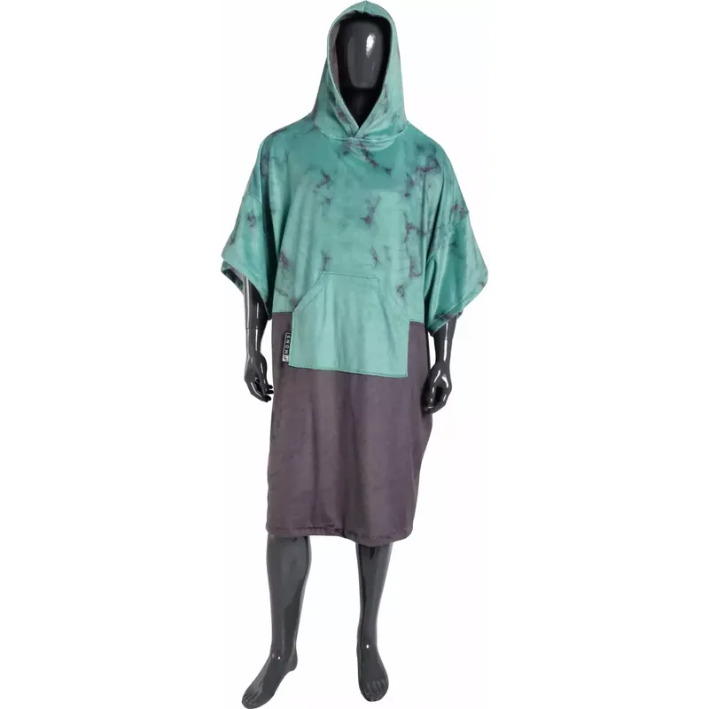Angebot Poncho handtuch Madness Teal Marble