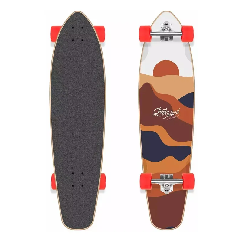 Skate Longoard Long Island Landscape 35'' Kicktail Saisonangebot