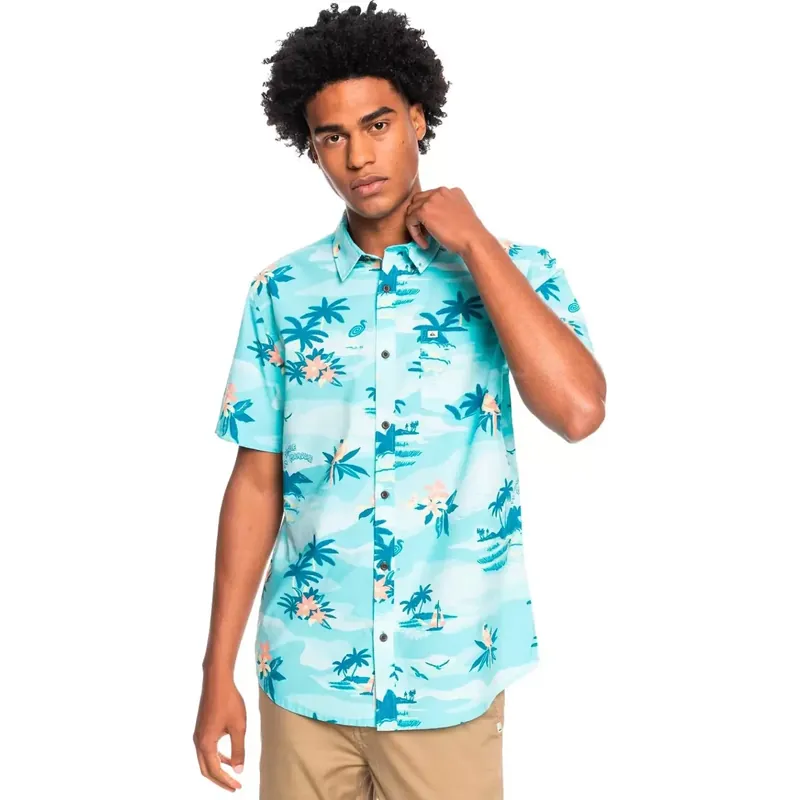 Quiksilver Birdwatcher Hemd blue Rabatt
