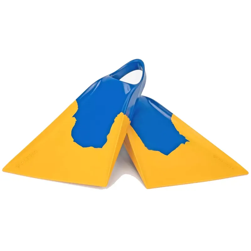 NMD Alpha Blau/Gelb Bodyboard-Flossen Geprüft