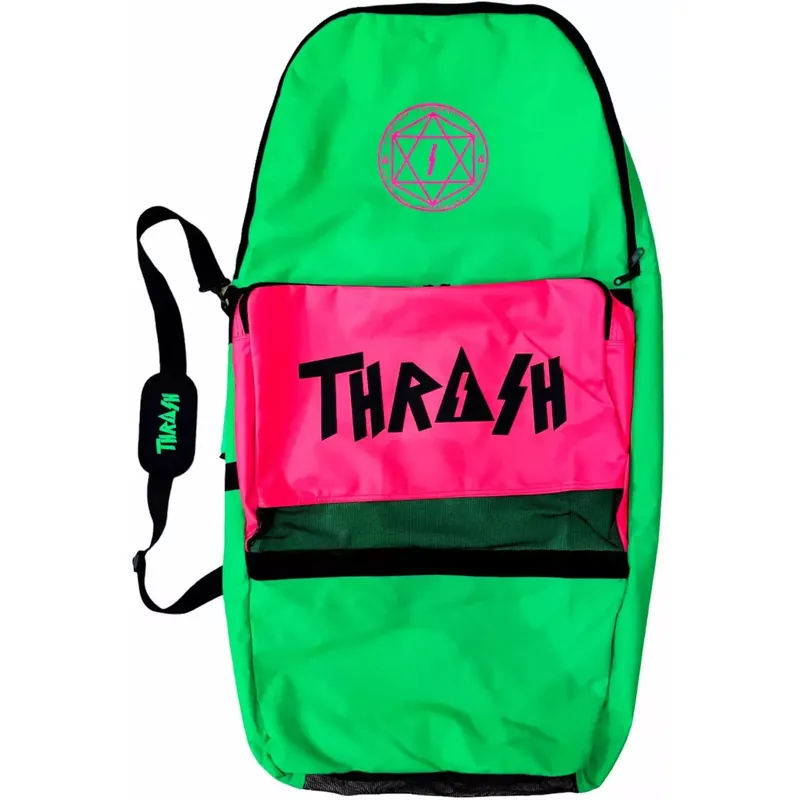 Sonderangebot Boardbag bodyboard Thrash Daily retro Green/Pink